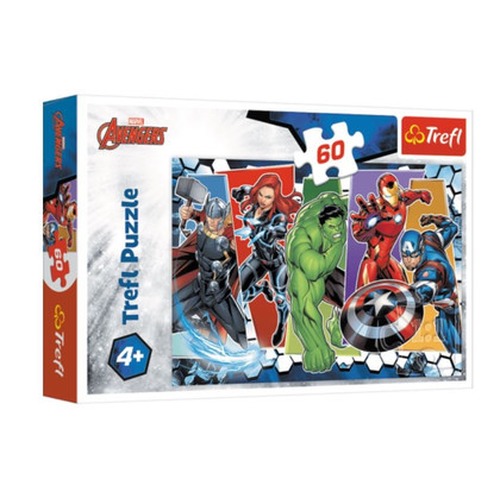 Puzzle 60 elementów Niezwyciężeni Avengers