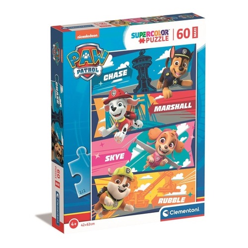 Puzzle 60 maxi super color paw patrol 26592