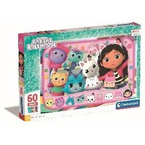 Puzzle 60 Maxi Super Kolor Gabby\'s Dollhouse