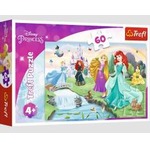 Puzzle 60 Poznaj Księżniczki TREFL