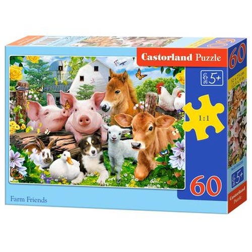 Puzzle 60 Przyjaciele z farmy B-066209