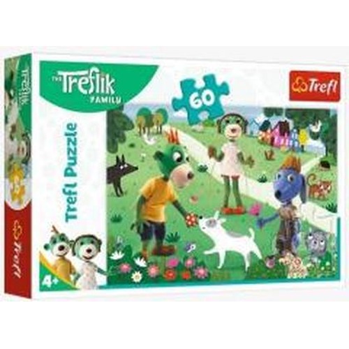 Puzzle 60 Radosny dzień Treflików TREFL