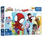 Puzzle 60 Super Shape XXL Sprytny Spidey TREFL