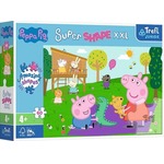 Puzzle 60 Super Shape XXL Świnka Peppa TREFL