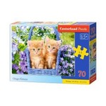 Puzzle 70 Rude kotki CASTOR