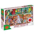 Puzzle 90 obserwacyjne z lupą - Muzeum ALEX