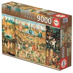 Puzzle 9000 el. Ogród rozkoszy ziemskich, Hieronim Bosch