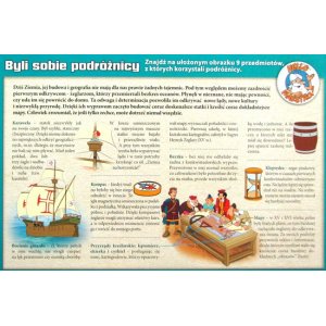 Puzzle Byli sobie podróżnicy + DVD
