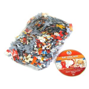 Puzzle Było sobie życie - Mięśnie i układ kostny + DVD