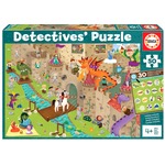 Puzzle detektywistyczne 50 el. Zamek