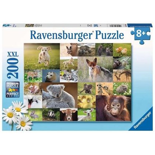Puzzle dla dzieci 200 Zwierzątka