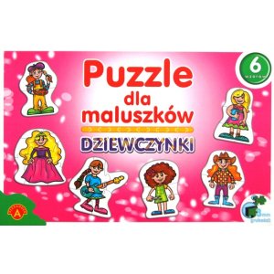 Puzzle dla maluszków - Dziewczynki