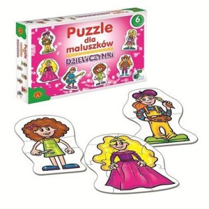 Puzzle dla maluszków - Dziewczynki