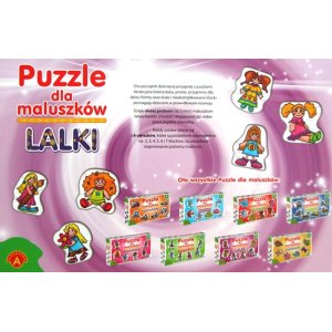 Puzzle dla maluszków - Lalki