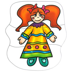 Puzzle dla maluszków - Lalki