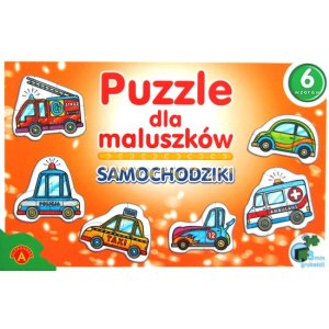 Puzzle dla maluszków - Samochodziki