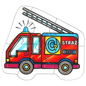 Puzzle dla maluszków - Samochodziki