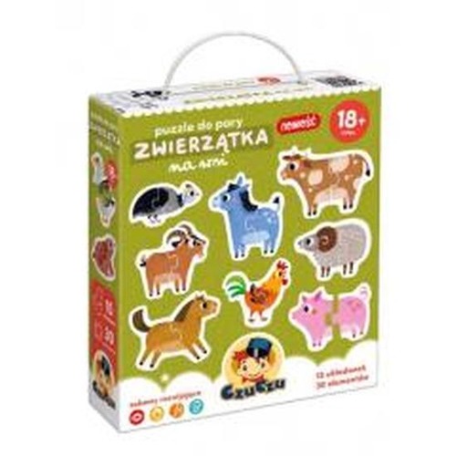 Puzzle do pary Zwierzątka na wsi