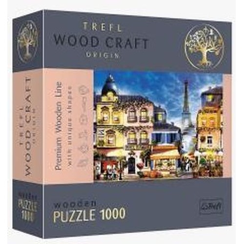 Puzzle drewniane 1000 Francuska uliczka TREFL