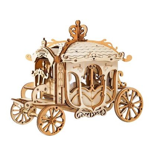 Puzzle Drewniane 3D Kareta