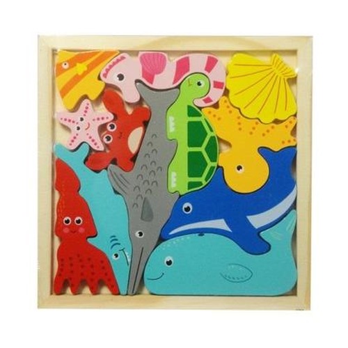 Puzzle drewniane 3D - pojazdy