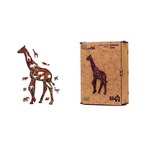 Puzzle drewniane eko 102 Cętkowana żyrafa A3