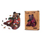 Puzzle drewniane eko 124 Kung Fu Panda A3
