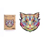 Puzzle drewniane eko 39 Kotek Murkotek A3