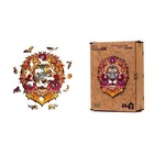 Puzzle drewniane eko 64 Lew afrykański A4