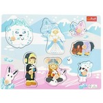 Puzzle drewniane medium Ice castle 61633