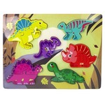 Puzzle drewniane zwierzęta