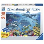 Puzzle Duży format 300 elementów Podwodne życie