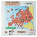 Puzzle edukacyjne Europa 120el