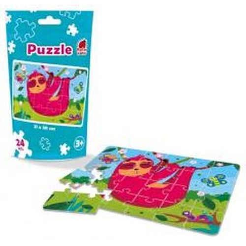 Puzzle edukacyjne - Leniwiec