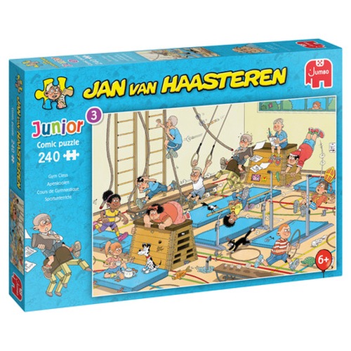 Puzzle Junior 240 el. JAN VAN HAASTEREN Sala gimnastyczna