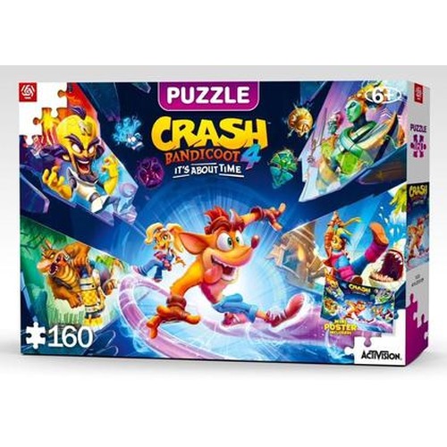 Puzzle Kids 160 Crash Bandicoot 4: It\'s About Time