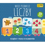 Puzzle + książka Moje pierwsze liczby 20 elementów