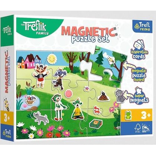 Puzzle magnetyczne Treflikowy dzień TREFL