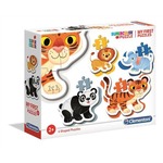 Puzzle Moje pierwsze puzzle Dzikie zwierzęta