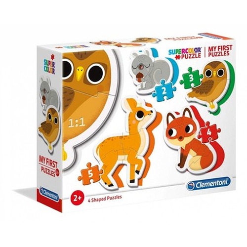 Puzzle Moje Pierwsze Puzzle - Leśne zwierzęta