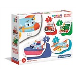 Puzzle Moje pierwsze puzzle Środki transportu