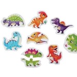 Puzzle szczęśliwe dinozaury