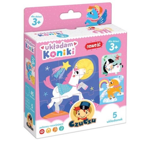 Puzzle Układam Koniki 