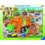 Puzzle w ramce 35 Śmieciarka