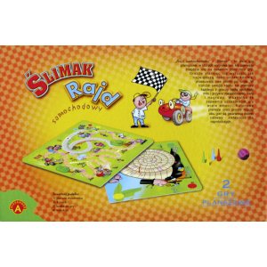Rajd samochodowy, Ślimak - 2 gry planszowe