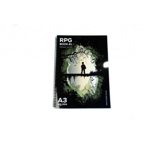 RPG Book - Fantasy Worlds - Format A3