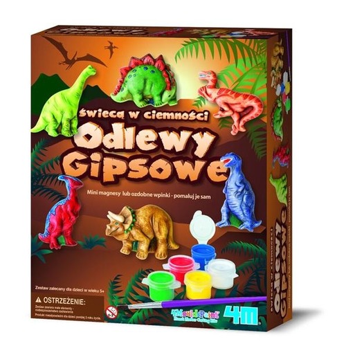 ODLEWY GIPSOWE DINOZAURY