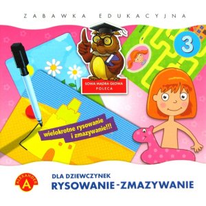 Rysowanie - Zmazywanie 3 (dla dziewczynek)