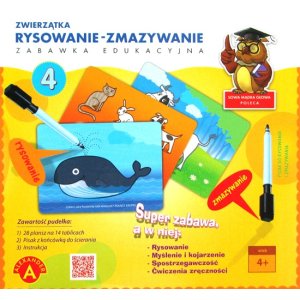 Rysowanie - Zmazywanie 4 (zwierzątka)