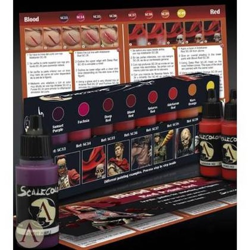 Scale 75: Blood and Fire Paint Set